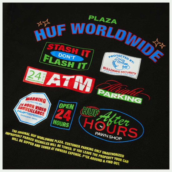 Huf Ανδρική κοντομάνικη μπλούζα Promo Tee